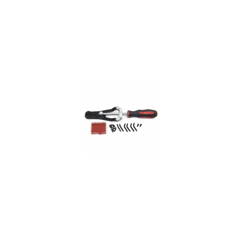 Pinza combinada para anillos de retención