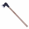 Hacha de labor entera mango 36" 3 1/2 lb