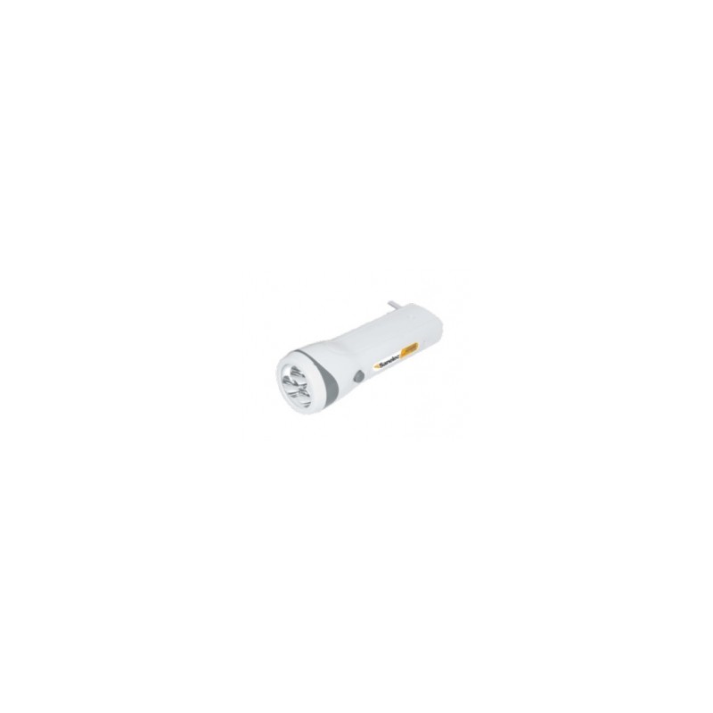 Linterna blanca recargable 3 leds