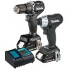 Kit Atornillador y Taladro Rotomartillo 18V Brushless