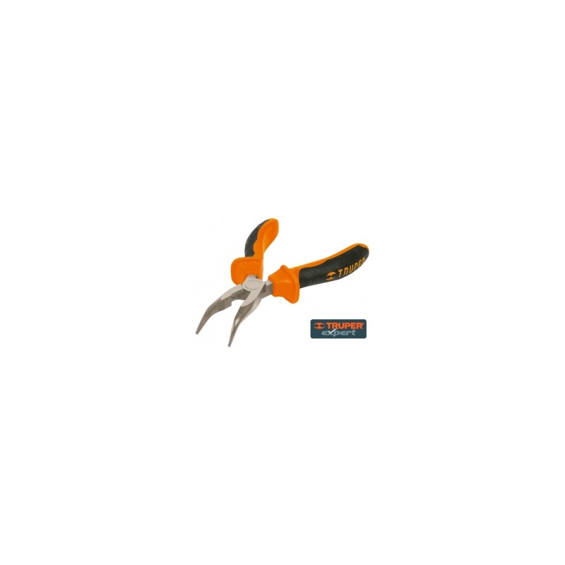 Pinza de punta curva comfort grip